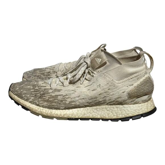 Adidas Ultra Boost Mid ATR LTD Cream White Men's Size 10.5 Primeknit Running - Picture 4 of 8